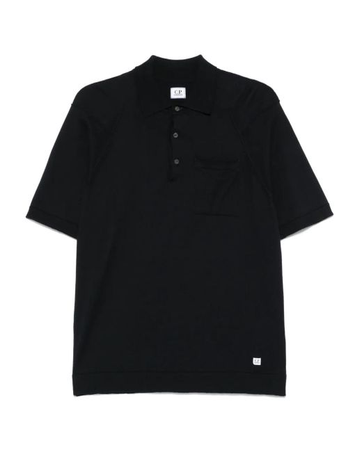 メンズ C P Company ポロシャツ Black