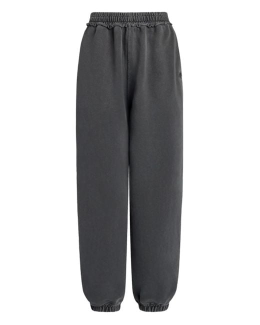 12 STOREEZ Gray Drawstring-Cuffed Track Pants