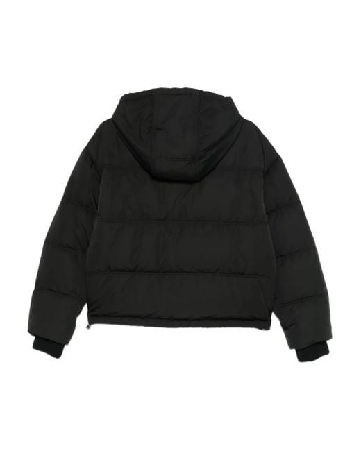 Iceberg Black Hooded Down Jacket