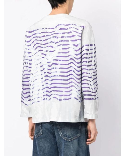 Doublet Oberteil Mit Grafischem Print in Blue für Herren