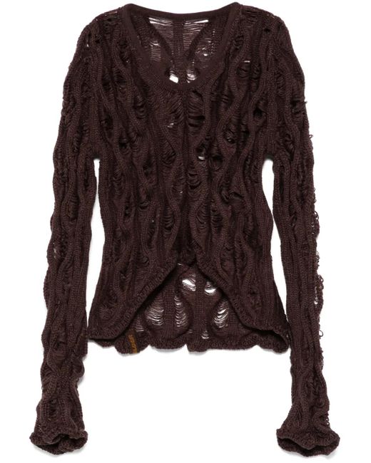 Isa Boulder Brown Fudgy Pullover