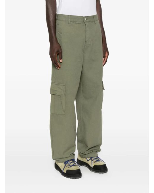 Arte' Green Multiple-Pocket Cargo Pants for men