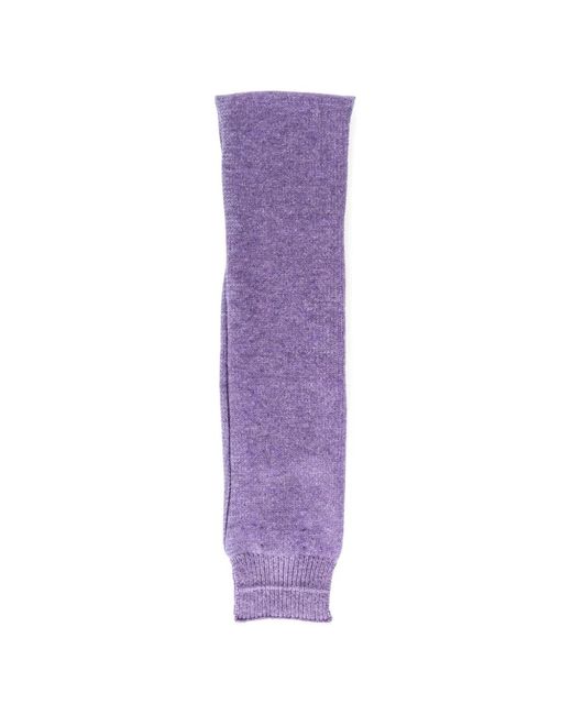 B.B. Wallace Purple Katz Wool Scarf