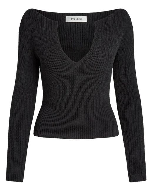 AYA MUSE Black Caeli Oberteil