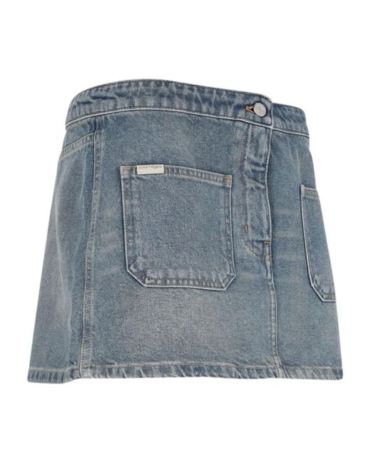 Courreges Blue Skirts