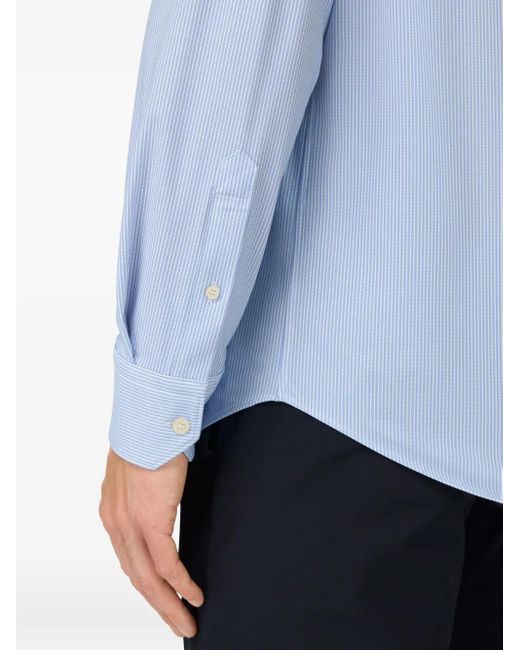 Boggi Gestreiftes Hemd in Blue für Herren