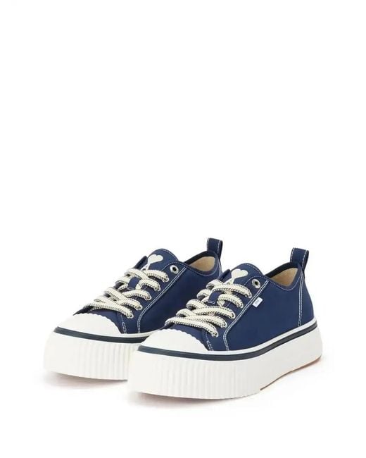 AMI Blue Ami Paris Sneakers