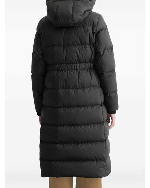 Marc O' Polo Black Hooded Puffer Coat