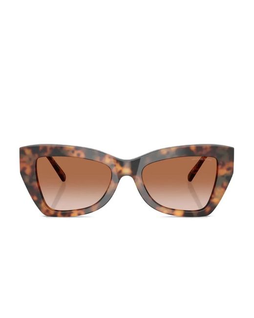 Michael Kors Brown Cat-Eye Frame Sunglasses