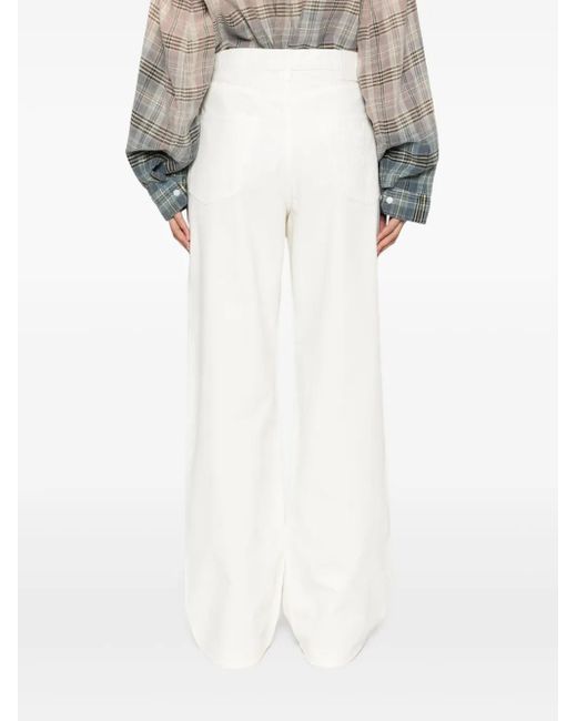 R13 Damon ストレートジーンズ White
