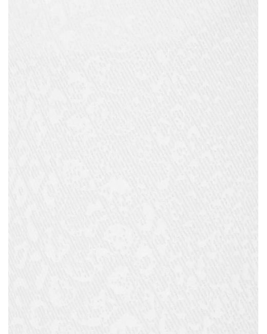 Roberto Cavalli White Cotton Trousers for men
