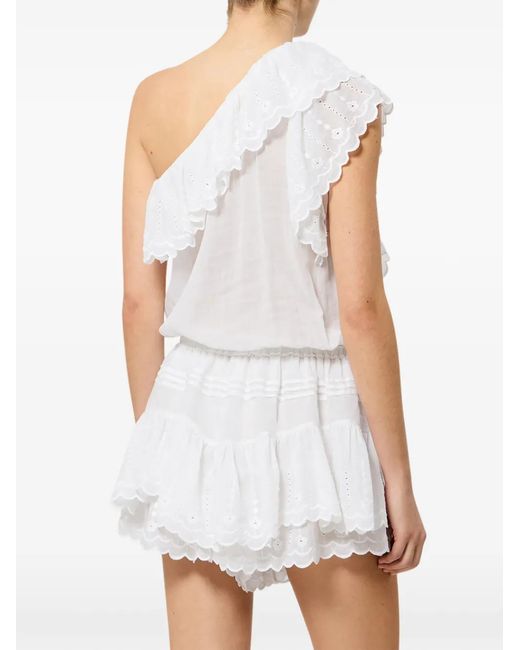 Isabel Marant White Lalia Playsuit