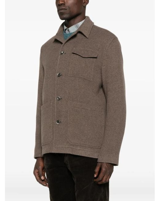 Herno Brown Jacket for men