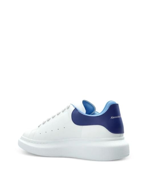 Baskets Oversize En Cuir Alexander McQueen pour homme en coloris Blue