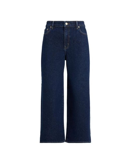 Ralph Lauren Blue Jean À Poches Multiples