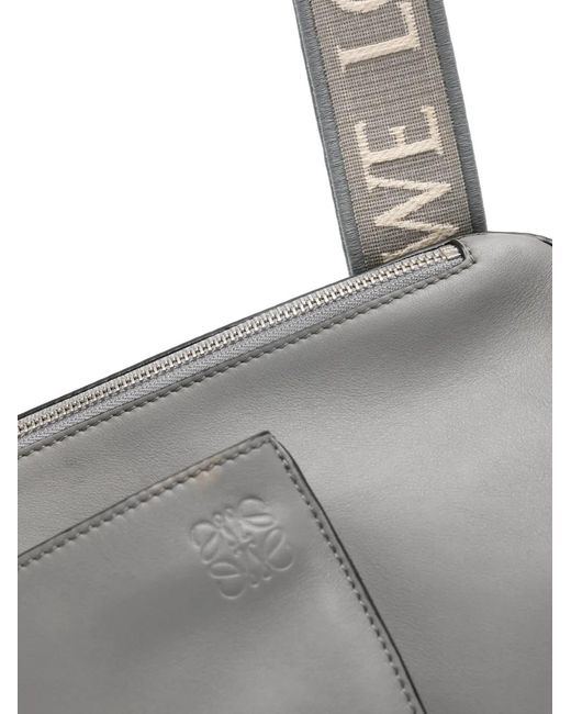 Borsa A Tracolla Anton di Loewe in Gray
