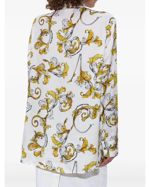 Versace Jeans Couture Metallic Outline Barocco Shirt