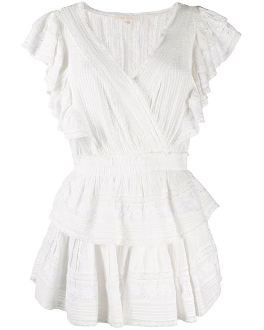 LoveShackFancy White Gwen Dress
