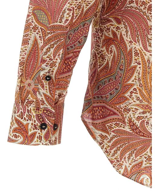 Etro Multicolor Shirt Roma for men
