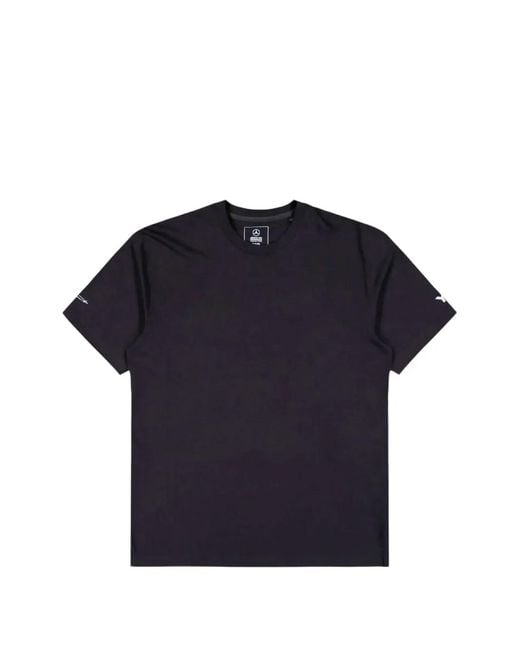 Y-3 Blue X Mercedes Amg Petronas Formula 1 Team Star-Logo T-Shirt for men