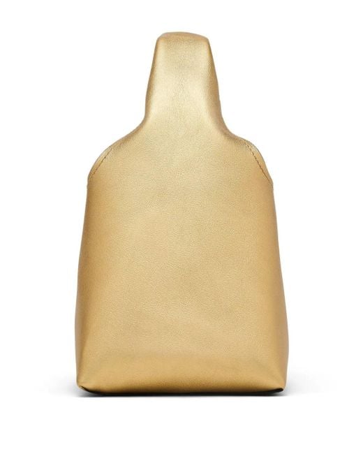 Marc Jacobs ザ ミニ サック バッグ Metallic