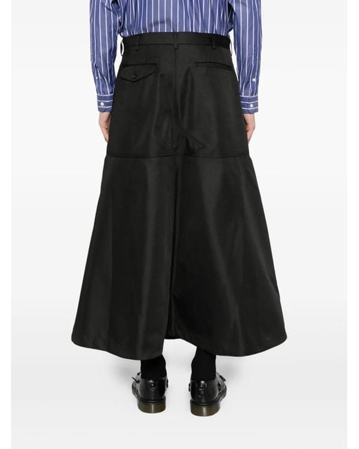 Comme des Garçons Black A-Line Skirt for men