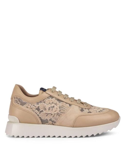 Le Silla Natural Leather Sneakers