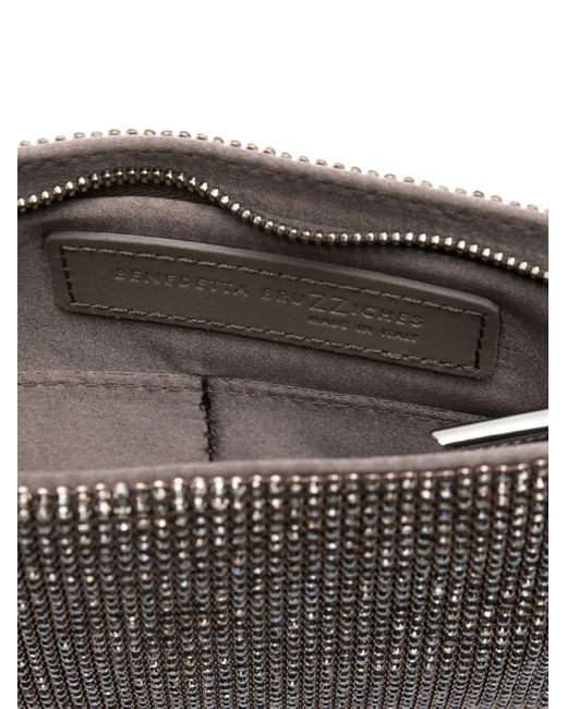 Benedetta Bruzziches La Petite Your Best Friend クラッチバッグ Gray