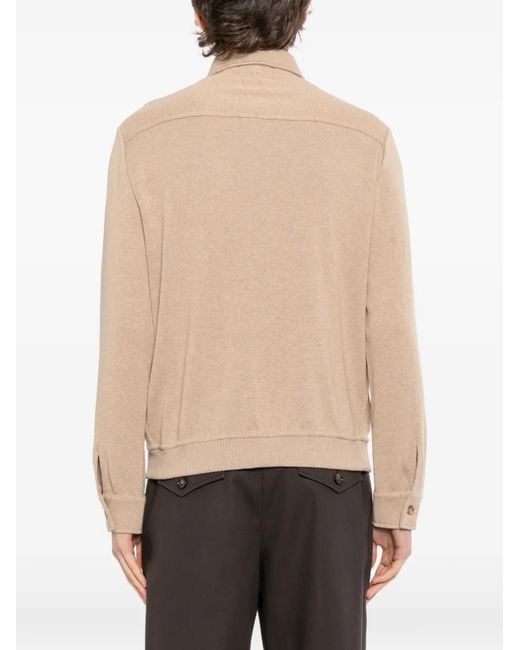 Lardini Natural Cotton Shirt Jacket for men