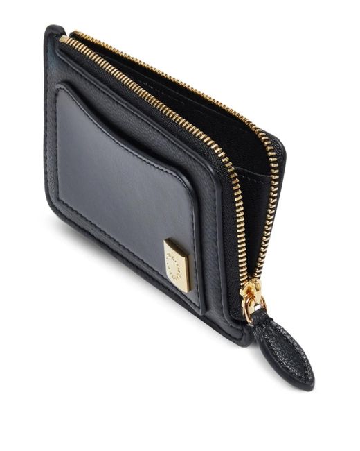 Stella McCartney Black Logo-Plaque Cardholder