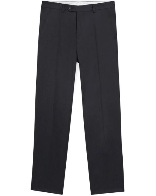 Pantalones ajustados con pinzas Brooks Brothers de hombre de color Blue