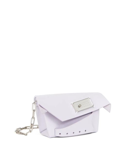 Maison Margiela White Medium Snatched Classique Clutch Bag for men
