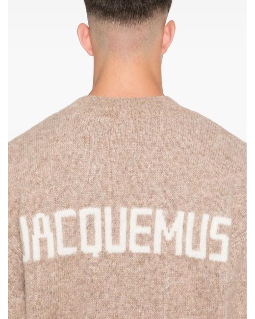 Knitwear > round-neck knitwear Jacquemus pour homme en coloris Natural