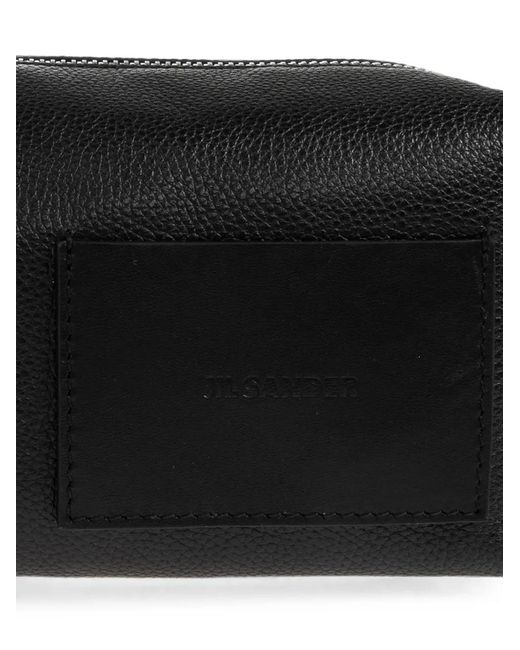 Jil Sander Kulturbeutel Mit Logo-Patch in Black für Herren