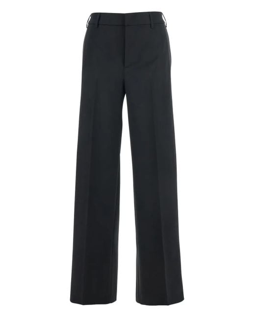Pantaloni Con Vita Elasticizzata di PT Torino in Blue