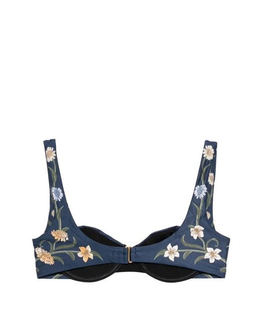 Agua Bendita Blue Zucchini Laguna Bikini Top