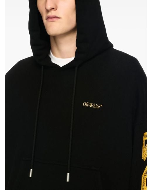 Off-White c/o Virgil Abloh Black Tape Arrow Skate Hoodie for men