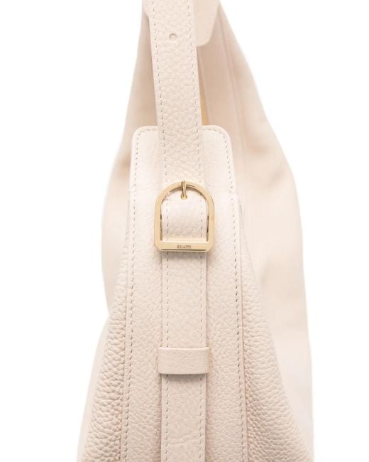 Khaite Pink Neutral Augustina Shoulder Bag - Women's - Calf Leather