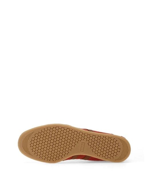 Adidas Red Tobacco Suede Sneakers for men