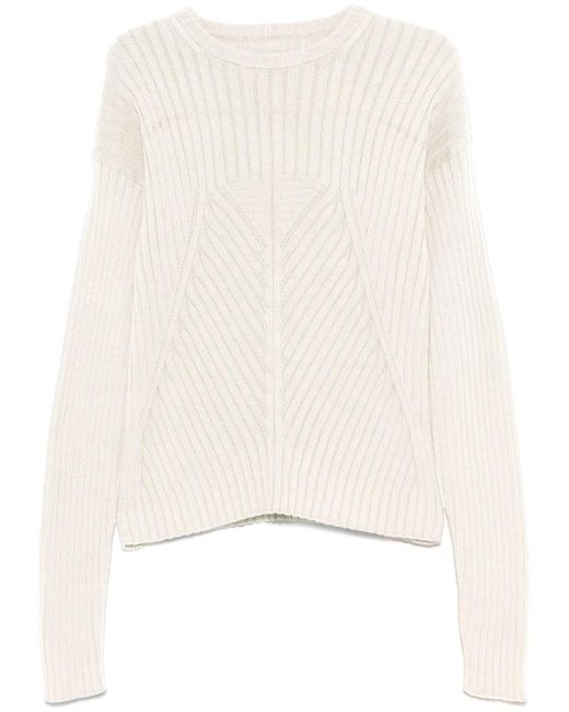 Jersey con cuello redondo Rick Owens de hombre de color Natural