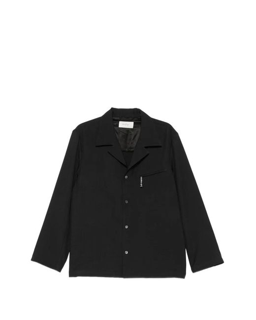 Second/Layer Black Fairmont Safari Shirt for men