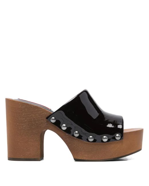 Simon Miller Brown 115Mm Chunky-Heel Sandals