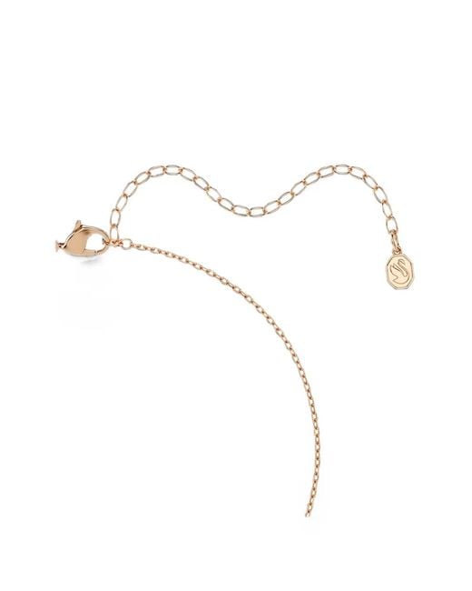 Swarovski White Swan Crystal-Embellished Necklace