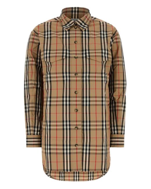 Burberry Natural Check Cotton Shirt