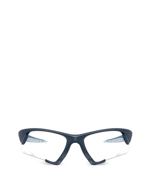 Oakley Blue Lunettes De Soleil À Monture Géométrique
