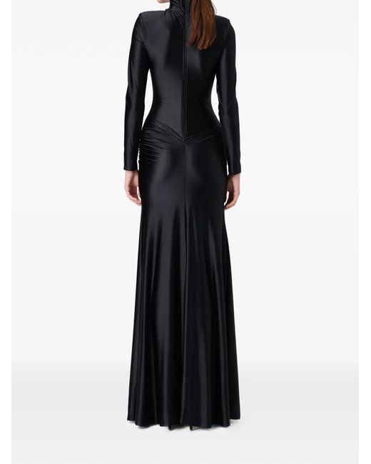 Murmur Black Cut-Out Maxi Dress