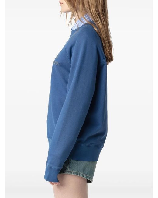 Zadig & Voltaire Blue Devil Queen Sweatshirt