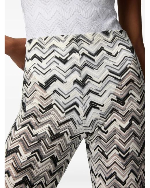 Missoni ジグザグパターン パンツ Gray
