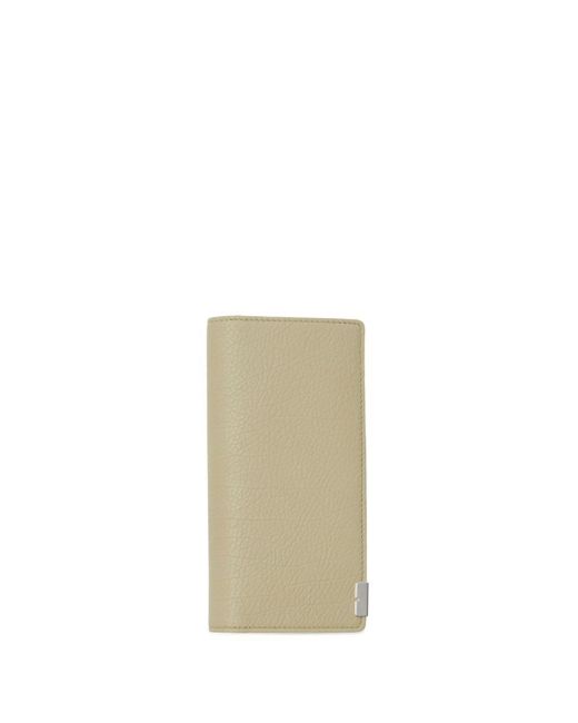 Burberry White B Cut Continental Wallet for men