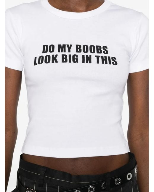 COWBOYS OF HABIT White Lettering T-Shirt